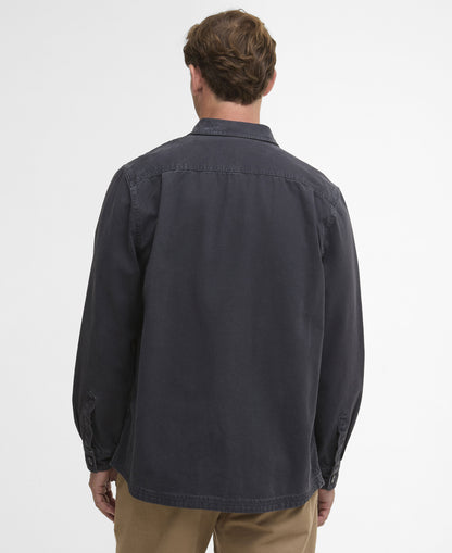 Lingfield Canvas Overshirt - Navy