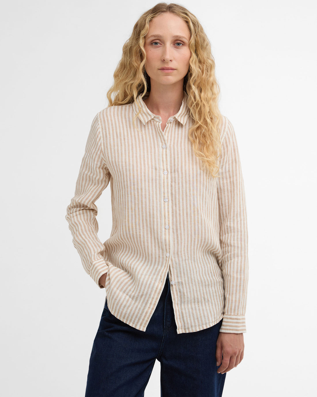 Marine Shirt - Pink Stripe