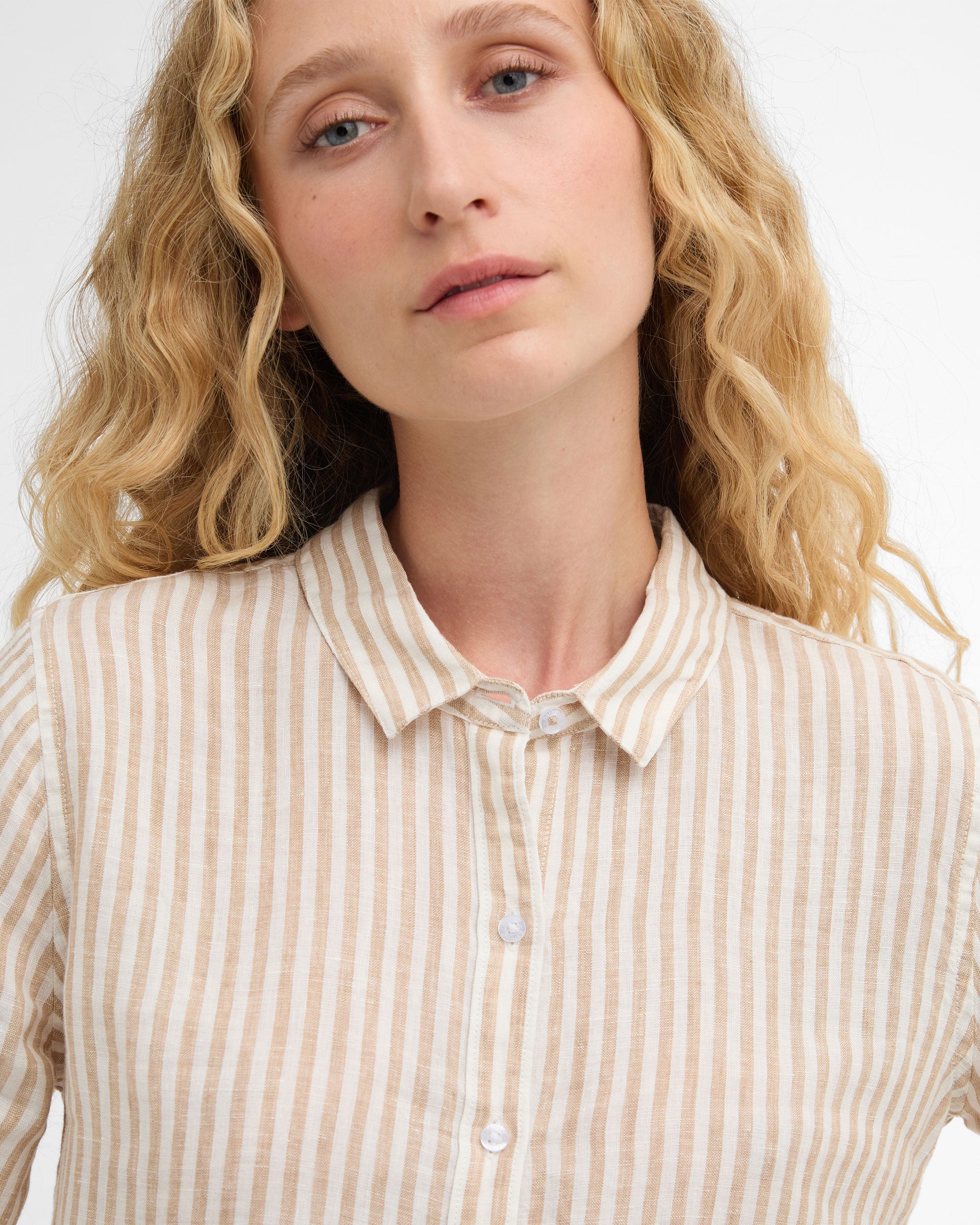 Marine Shirt - Pink Stripe