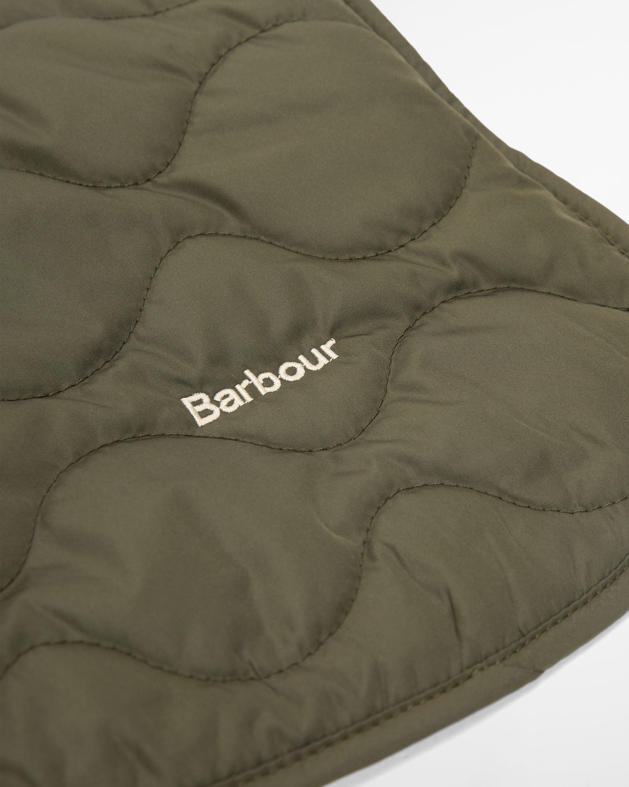 Beith Quilted Dog Coat - Olive