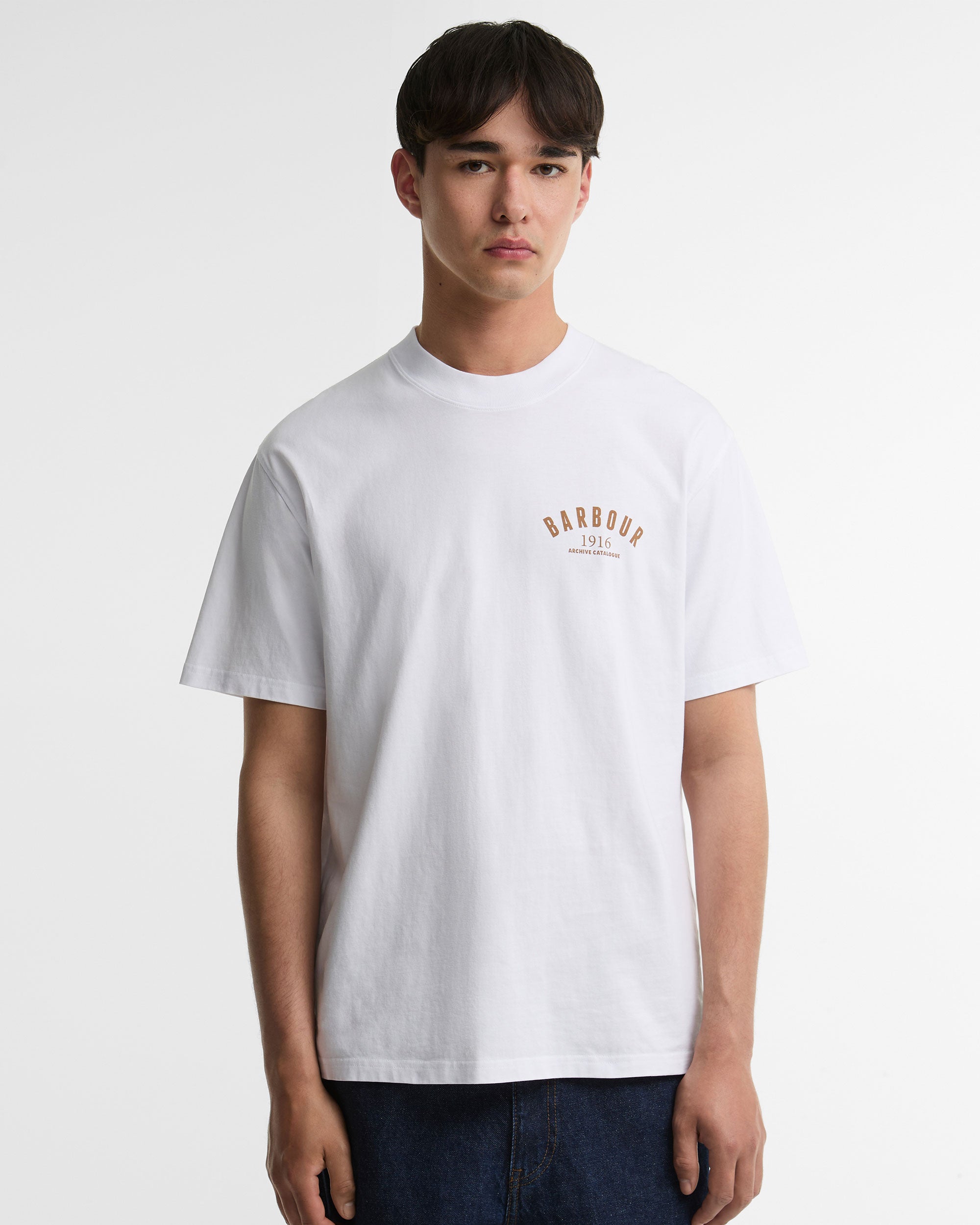 1916 Graphic Oversized T-Shirt - White