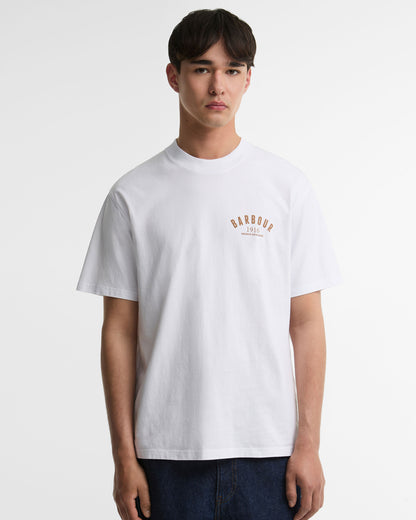 1916 Graphic Oversized T-Shirt - White