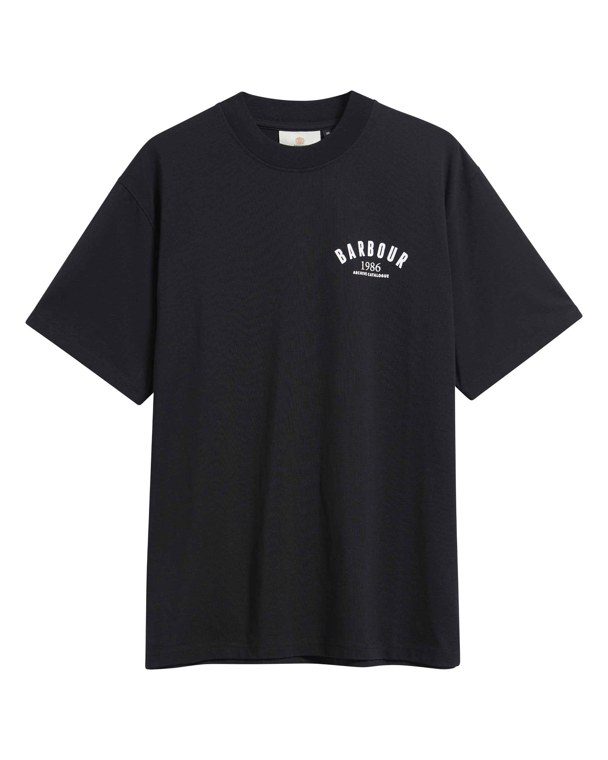 1986 Graphic Oversized T-Shirt - Black