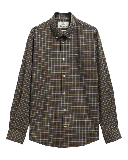 Alderwood Regular Fit Tattersall Shirt - Olive