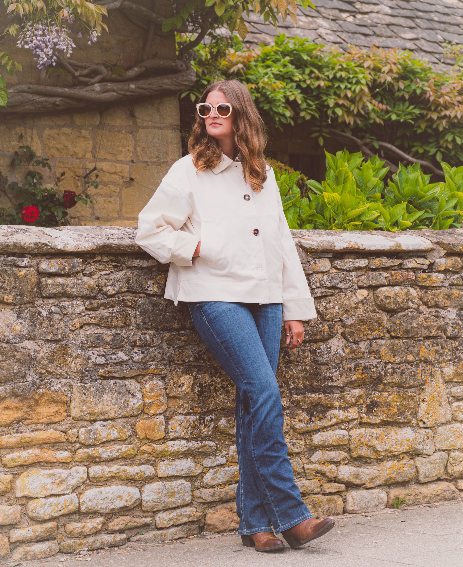 Landmark Barbour Abbey Casual Jacket in Neutral