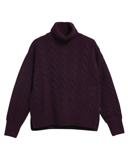 Agatha Knitted Jumper - Fig