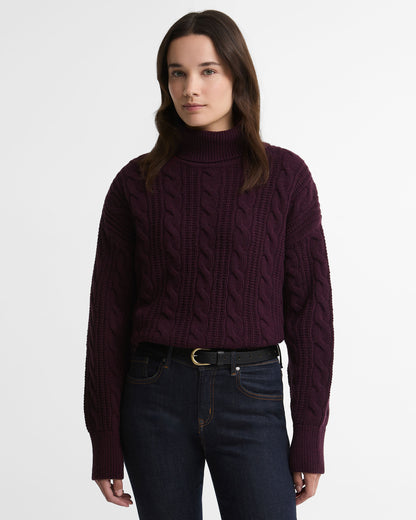 Agatha Knitted Jumper - Fig