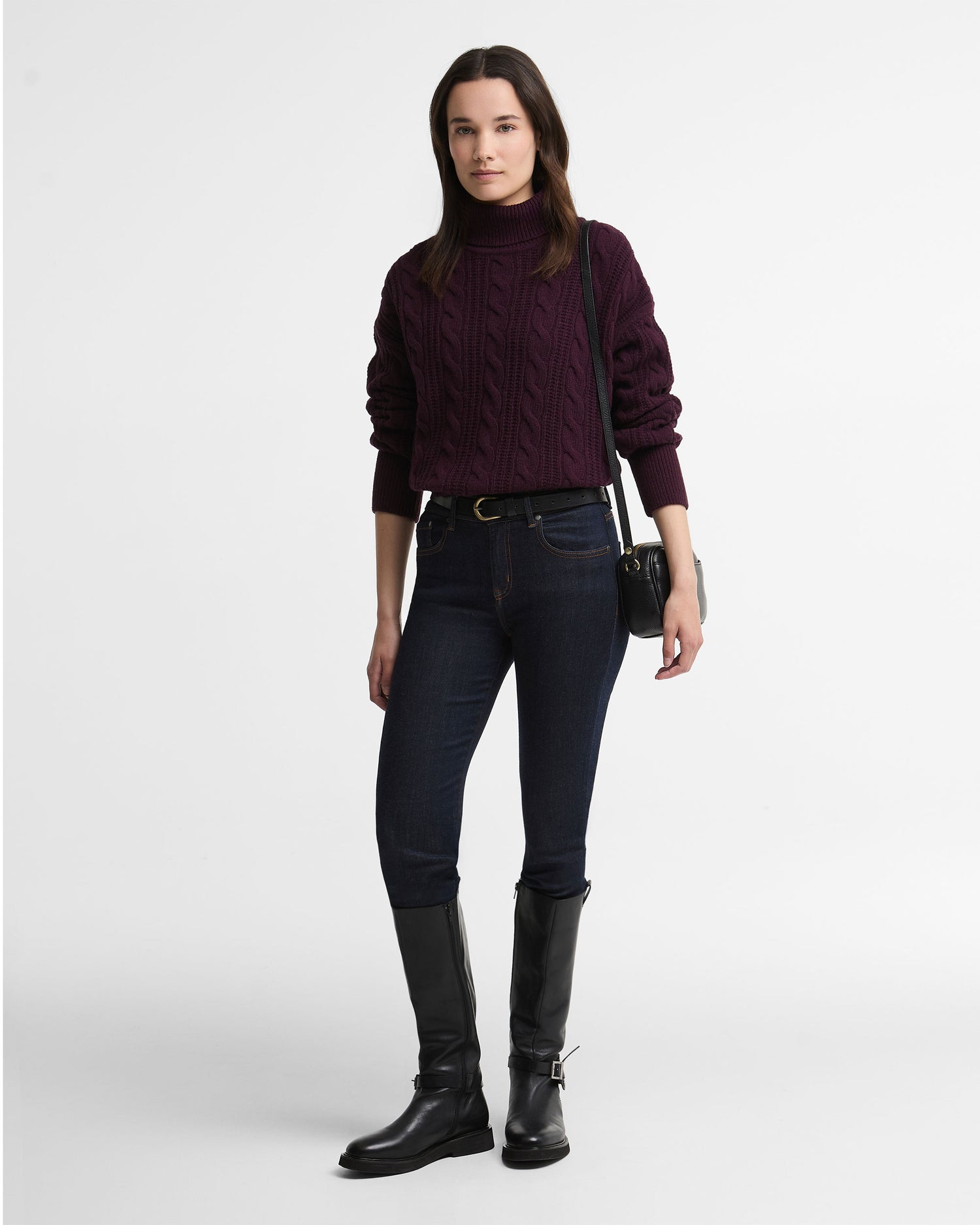 Agatha Knitted Jumper - Fig
