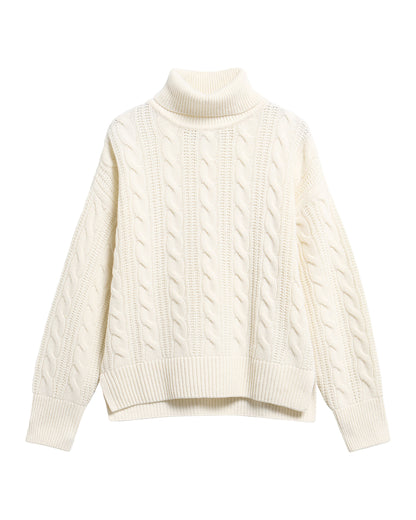 Agatha Knitted Jumper - Ecru