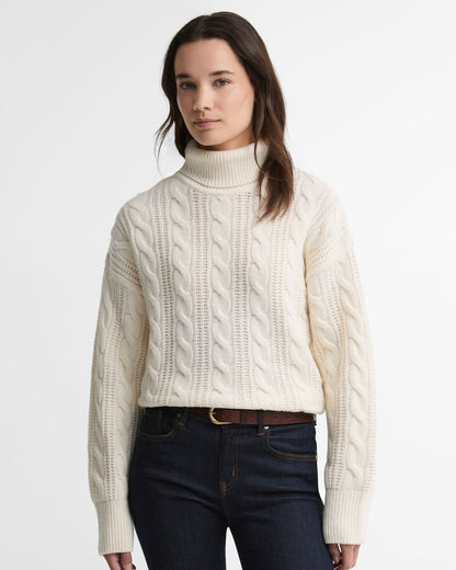 Agatha Knitted Jumper - Ecru