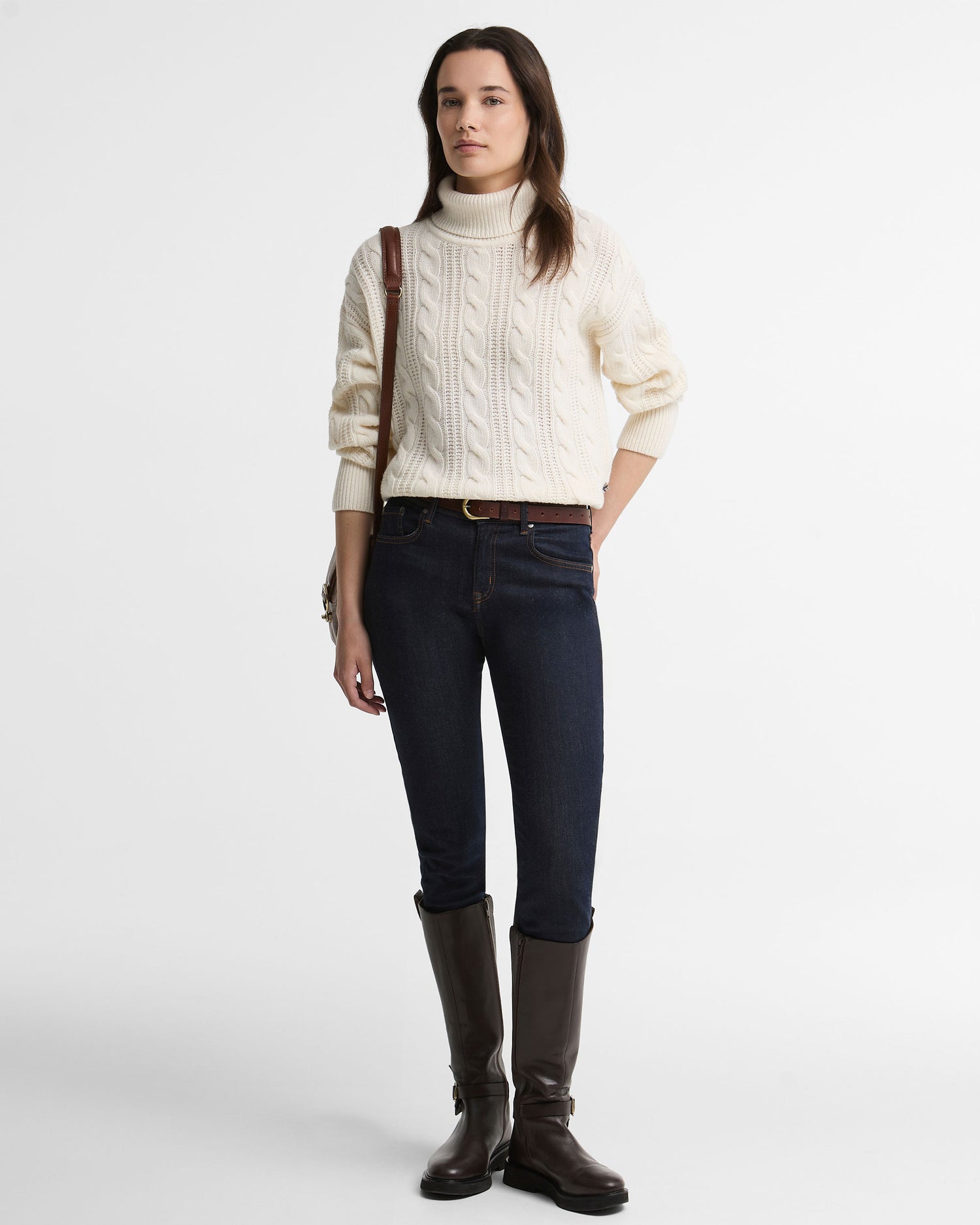 Agatha Knitted Jumper - Ecru