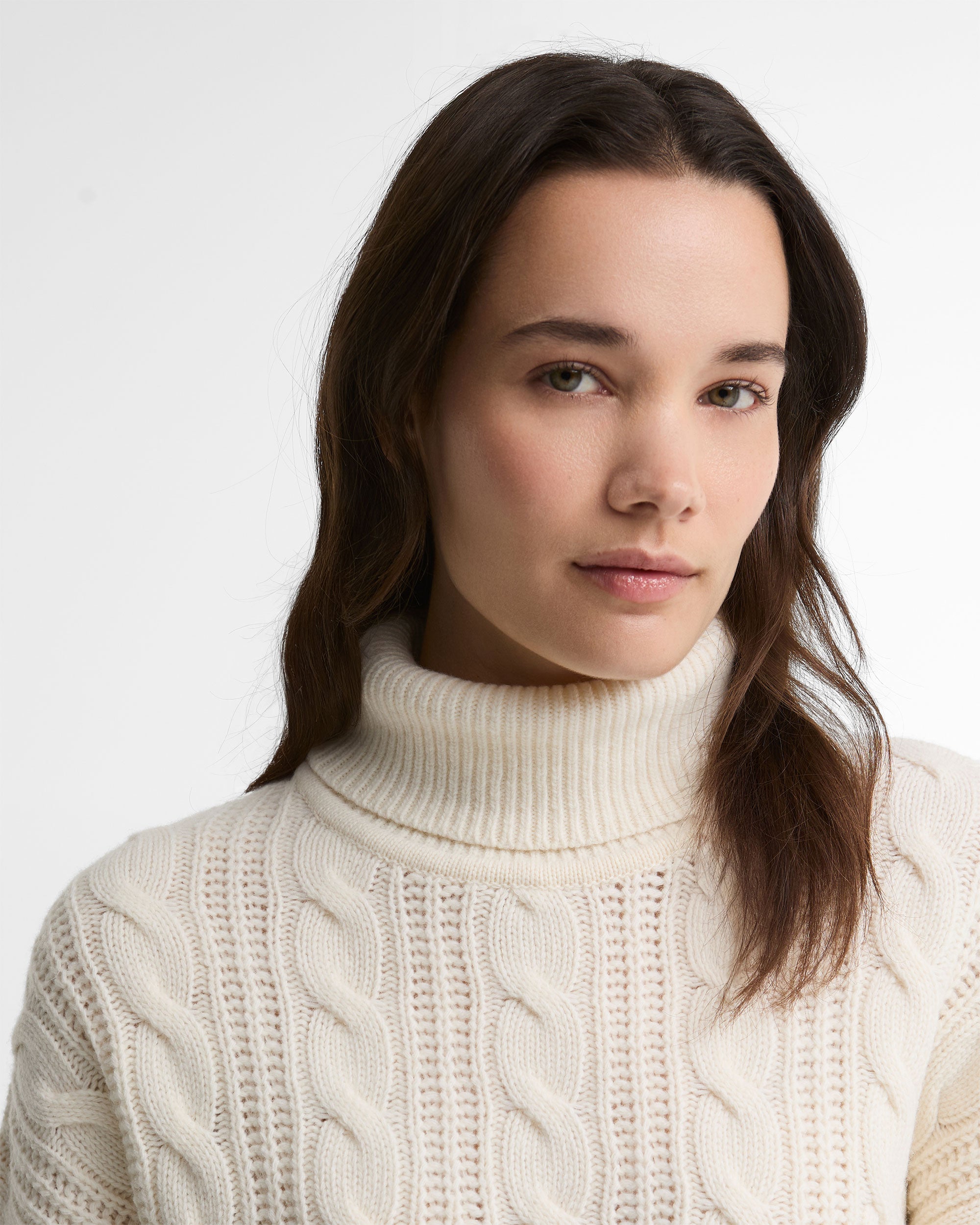 Agatha Knitted Jumper - Ecru