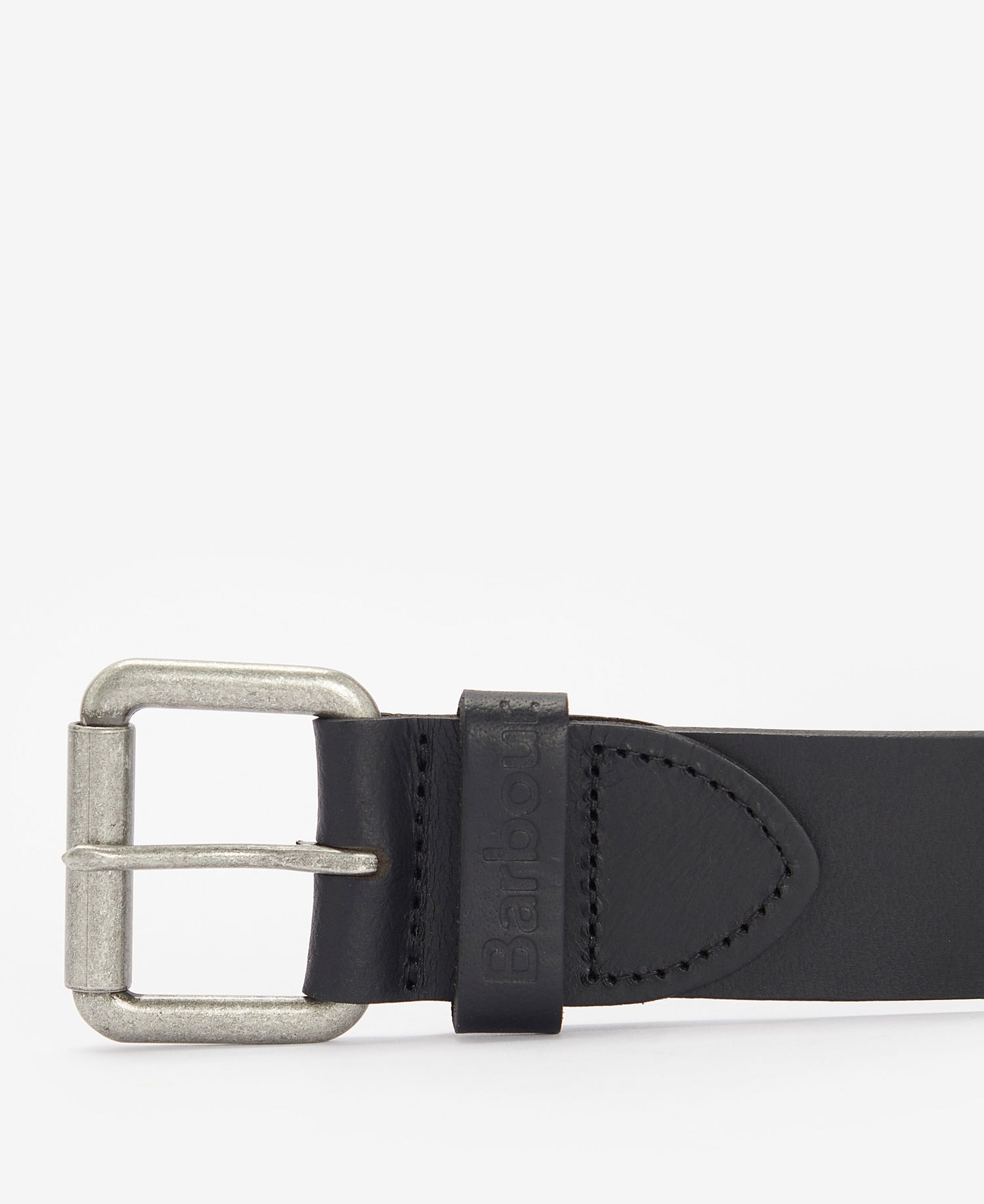 Allanton Leather Belt - Black