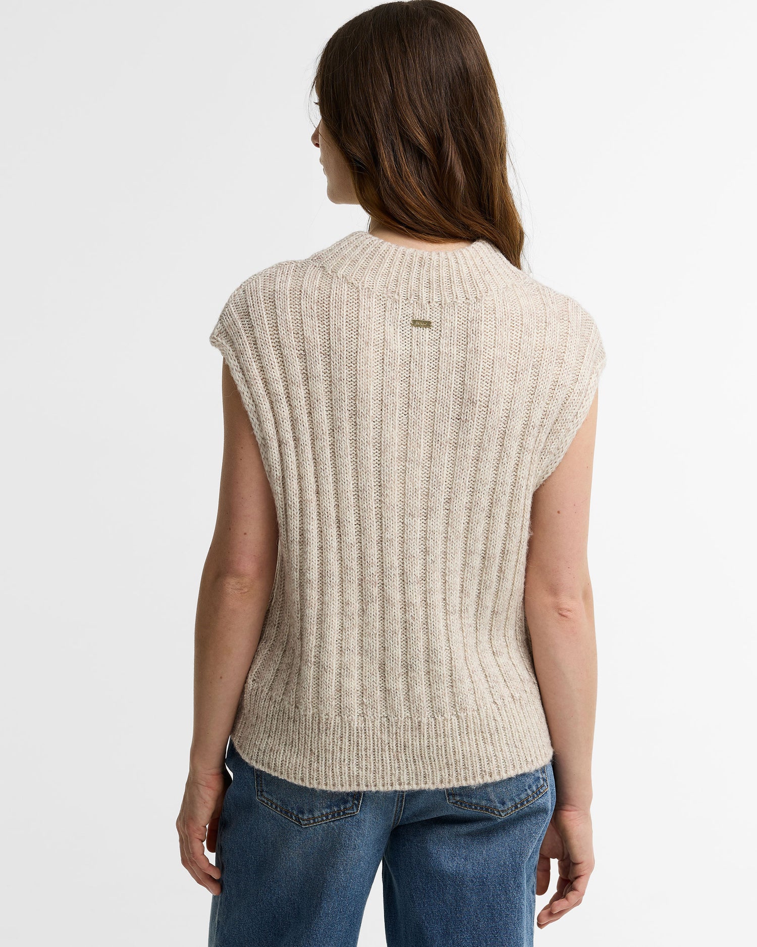 Anastasia Knitted Vest - Cloud Multi