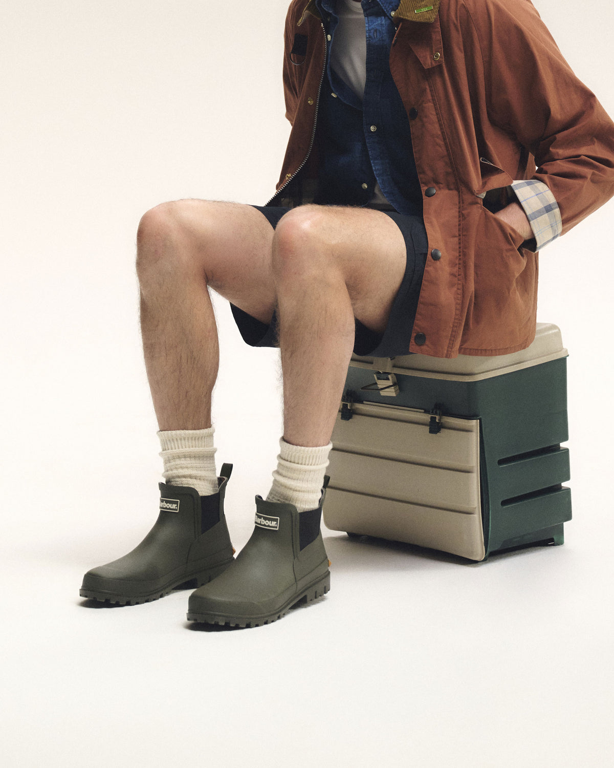 Andale Chelsea Welly - Dark Olive