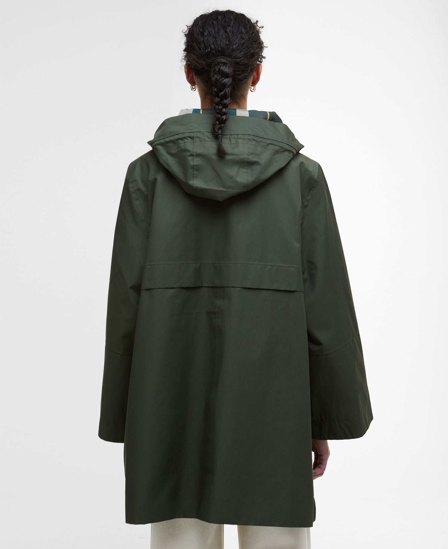 Arla Waterproof Jacket - Olive/Ancient Tartan