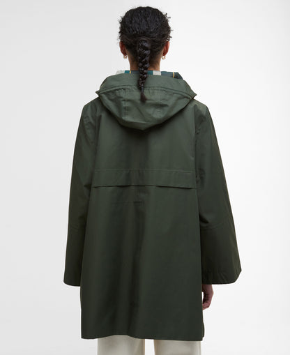 Arla Waterproof Jacket - Olive/Ancient Tartan