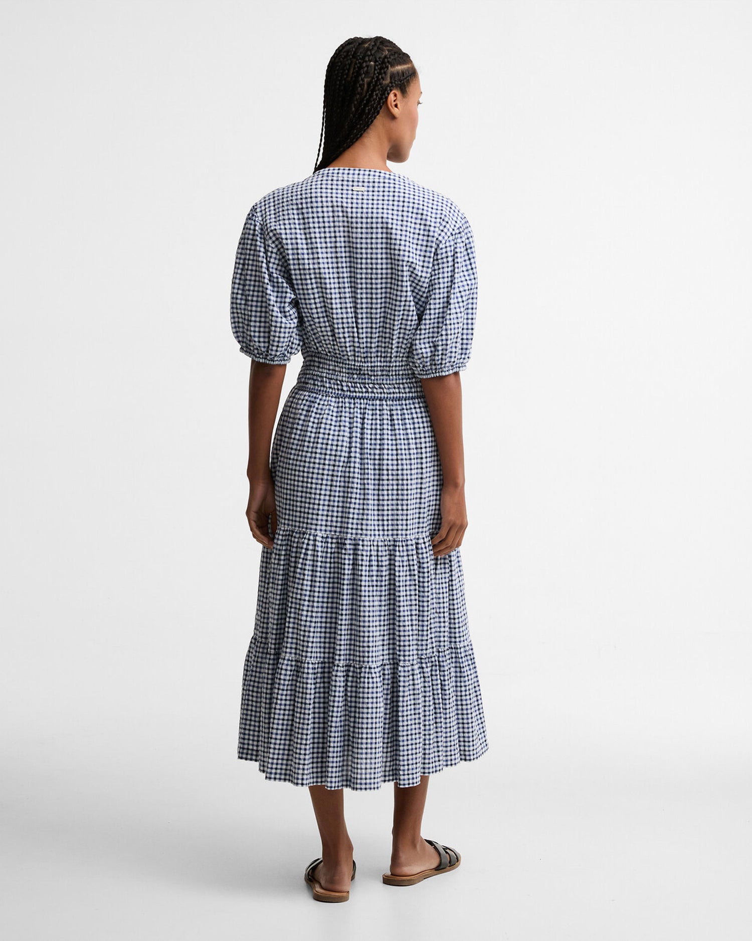 Ashwell Midi Dress - Multi Gingham