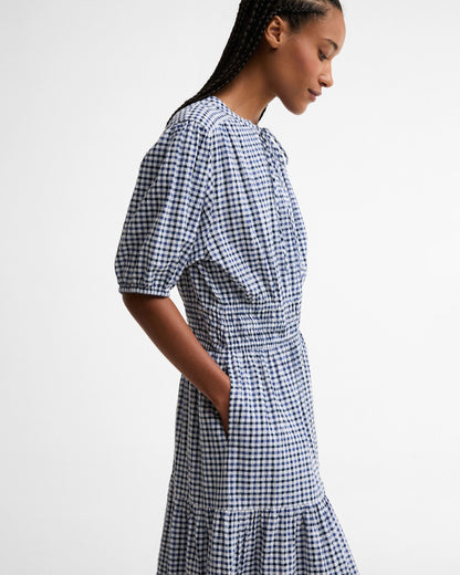 Ashwell Midi Dress - Multi Gingham