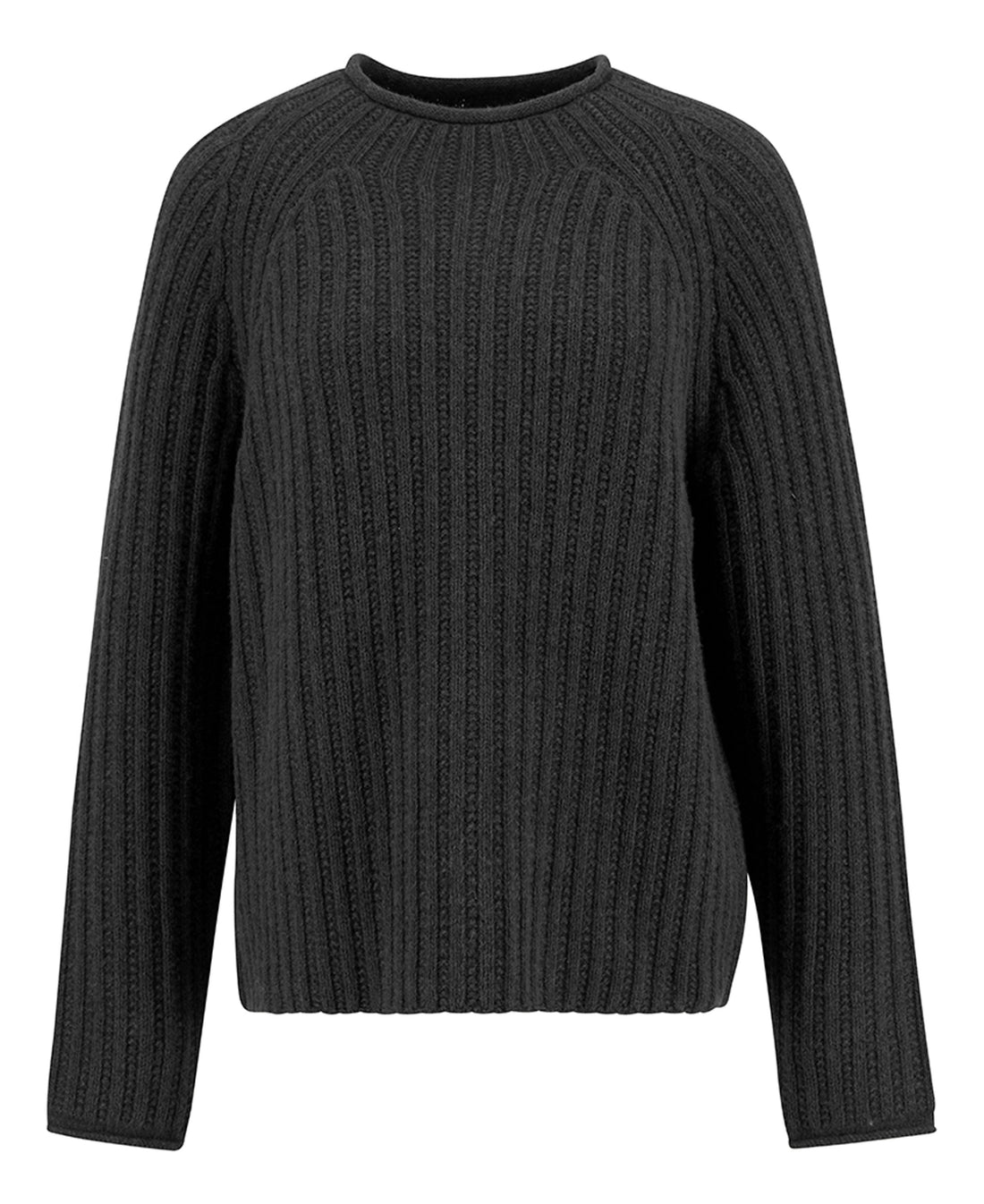 Bamburgh Knitted Jumper - Olive