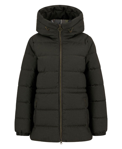 Begonia Puffer Jacket - Olive/Classic