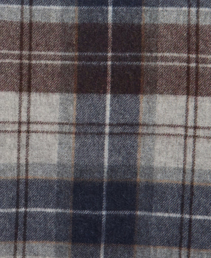 Brack Patchwork Tartan Scarf - Midnight Oak Tartan