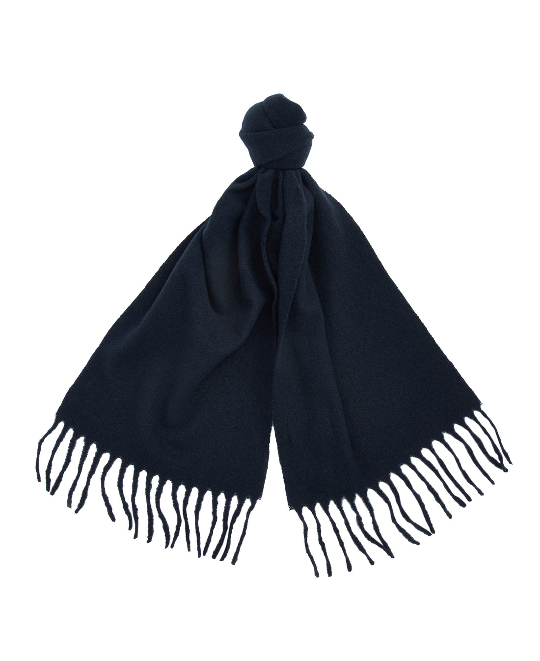 Brandy Boucle Scarf - Navy