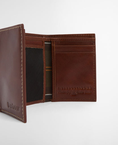 Bywell Leather Bi Fold Wallet - Heritage Brown