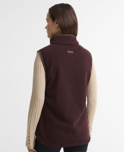 Country Colton Fleece Gilet - Fig
