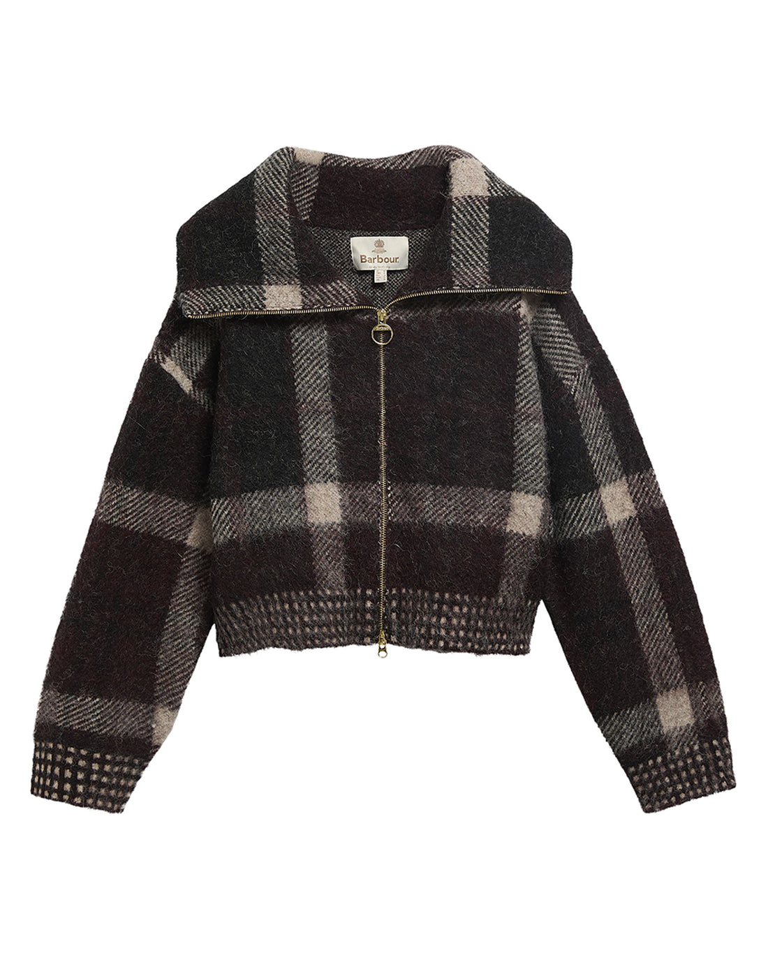 Carville Knitted Zip Through - Multi