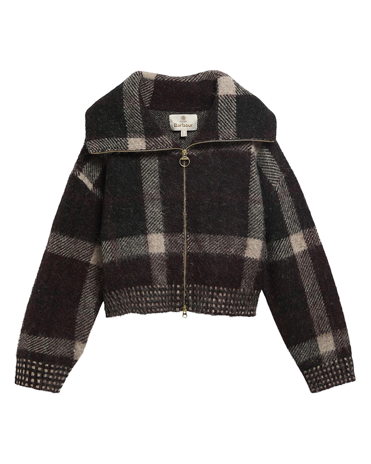 Carville Knitted Zip Through - Multi