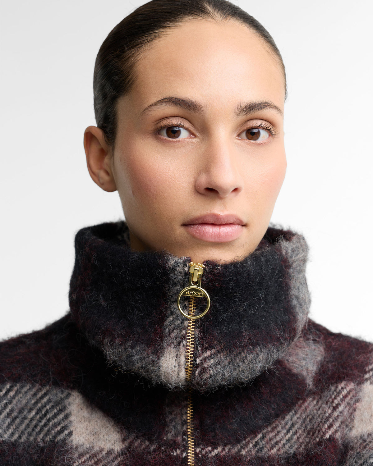 Carville Knitted Zip Through - Multi