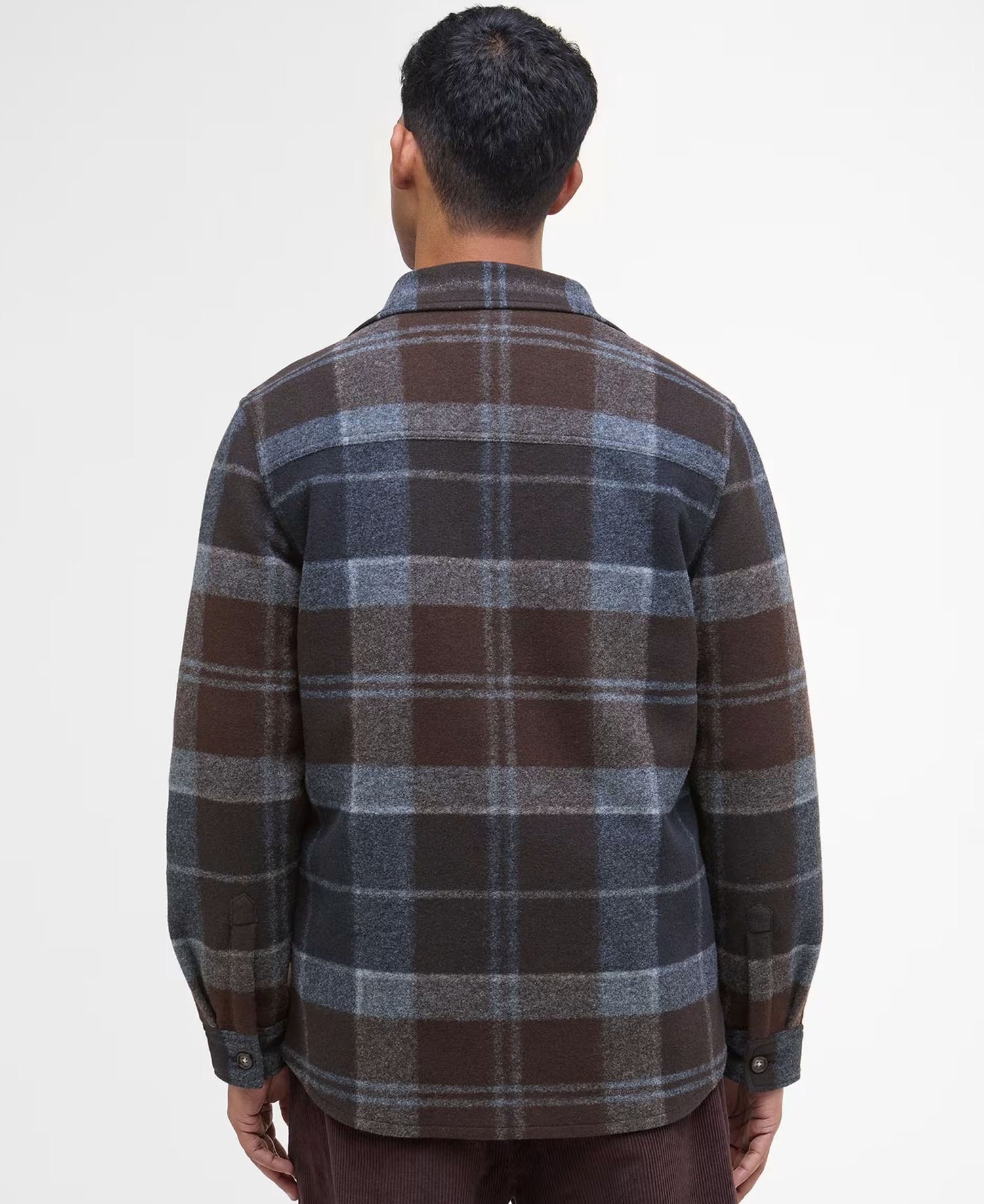 Chapter Tailored Check Overshirt - Midnight Oak Tartan