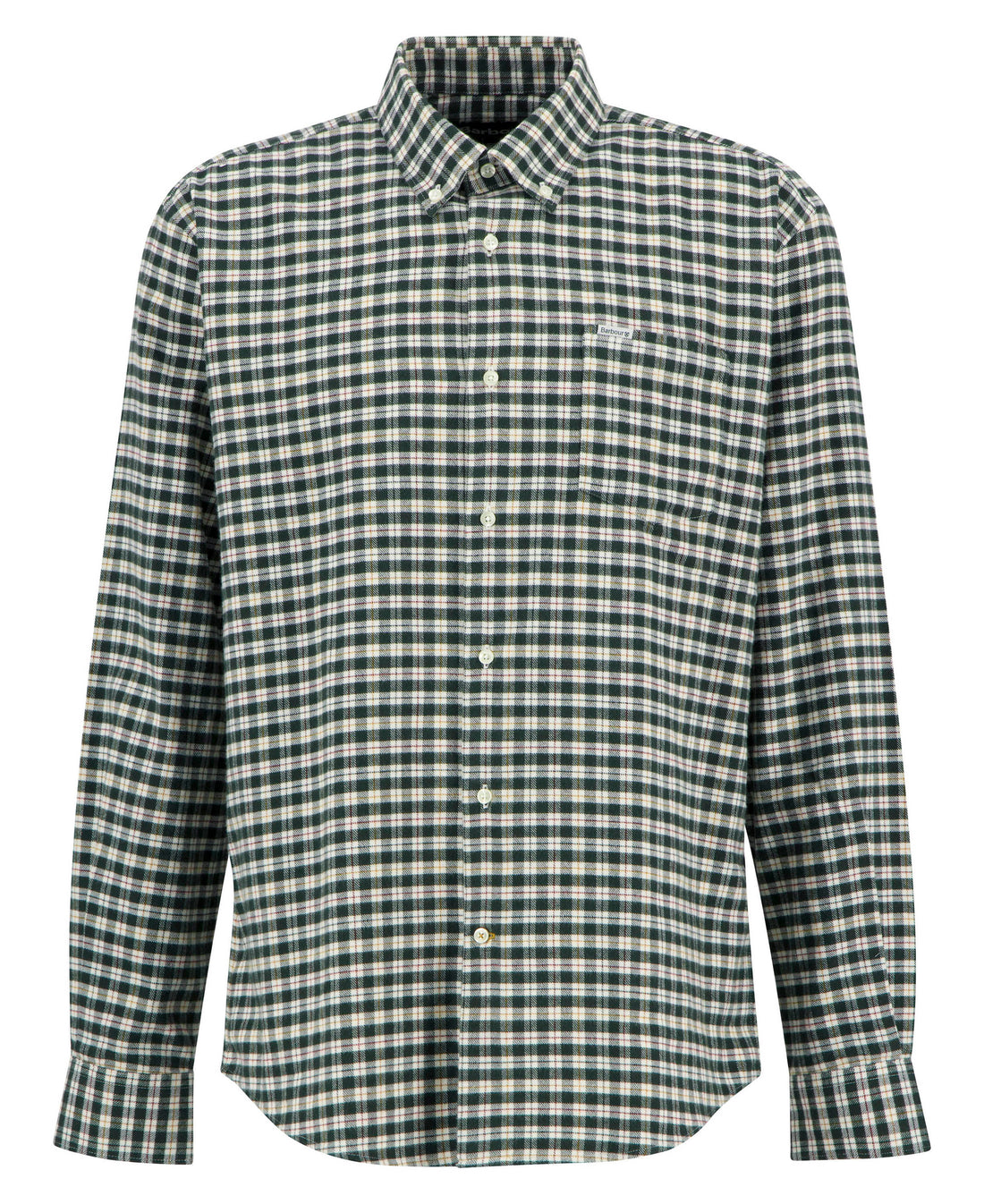 Colderham Regular Checked Shirt - Forest