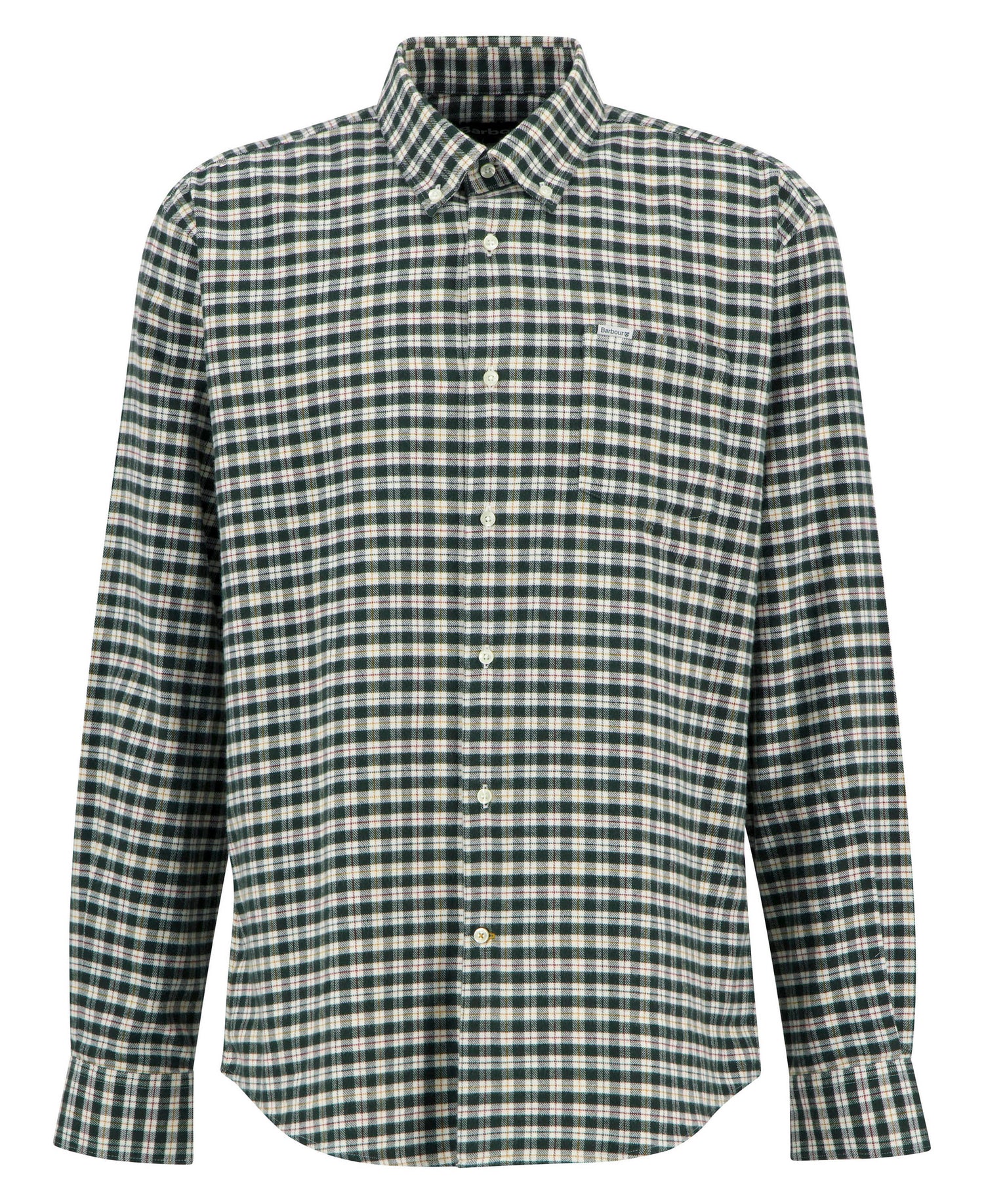Colderham Regular Checked Shirt - Forest