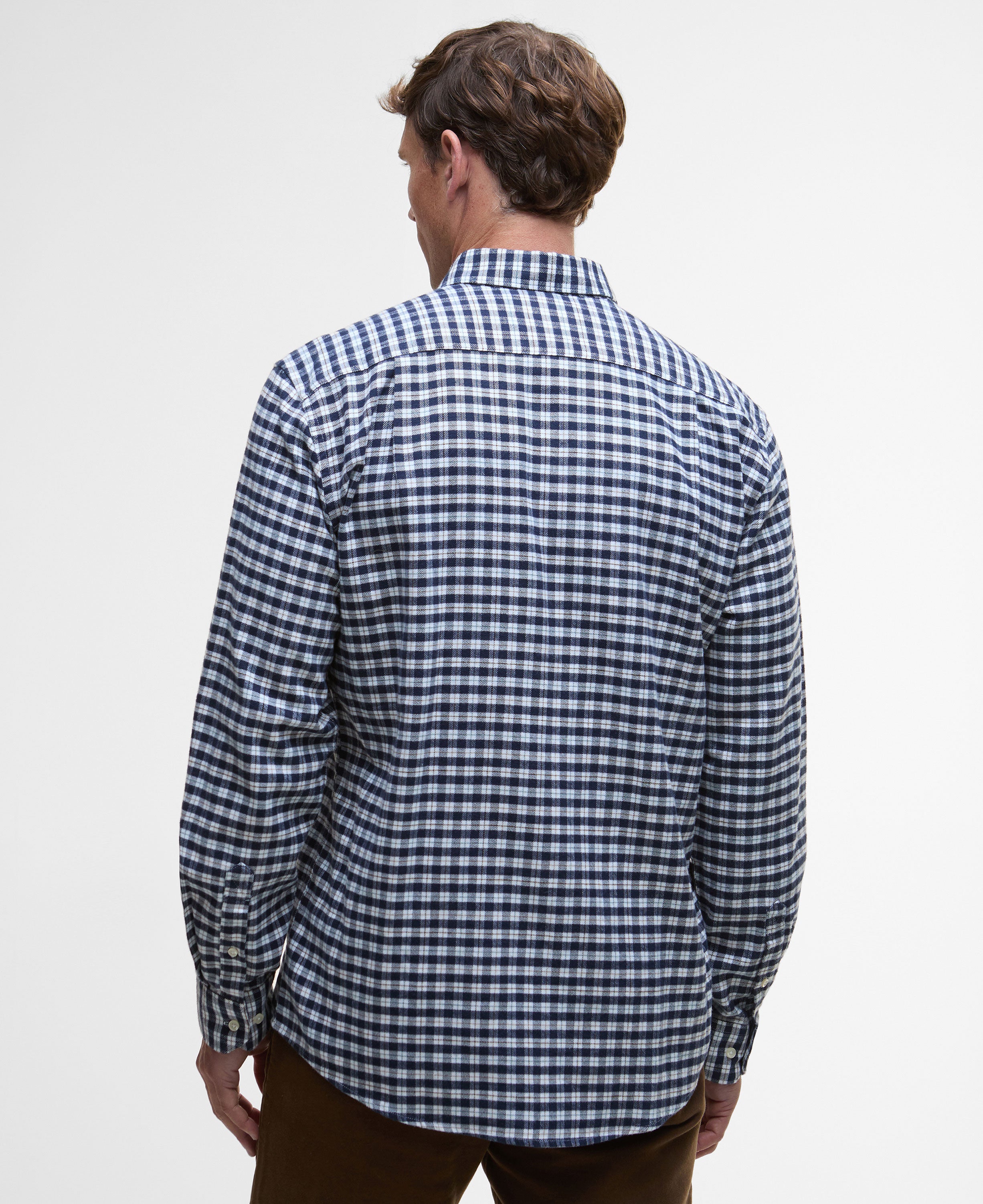 Colderham Regular Checked Shirt - Navy