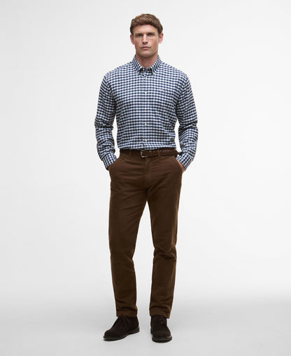 Colderham Regular Checked Shirt - Navy