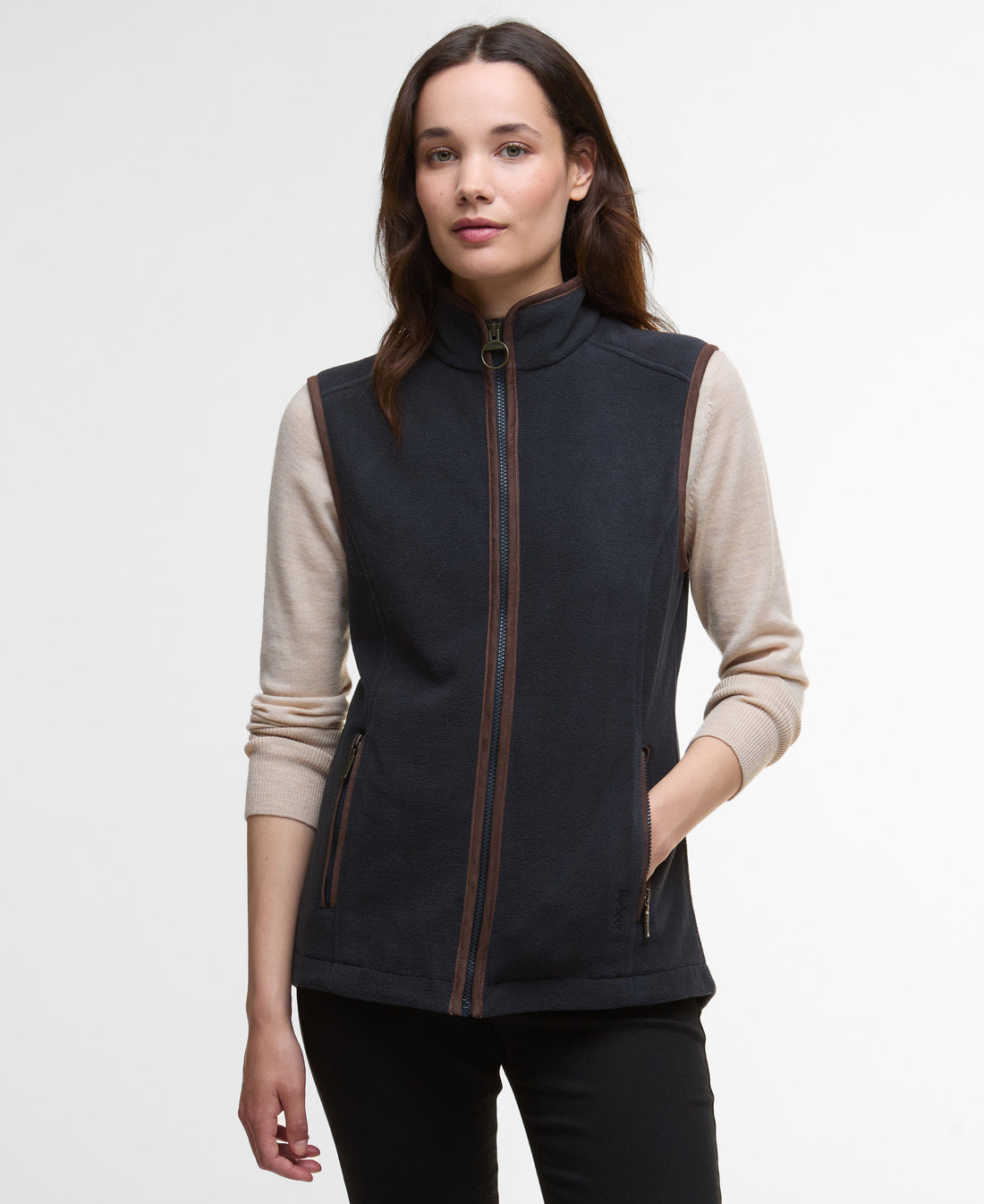 Country Colton Fleece Gilet - Navy