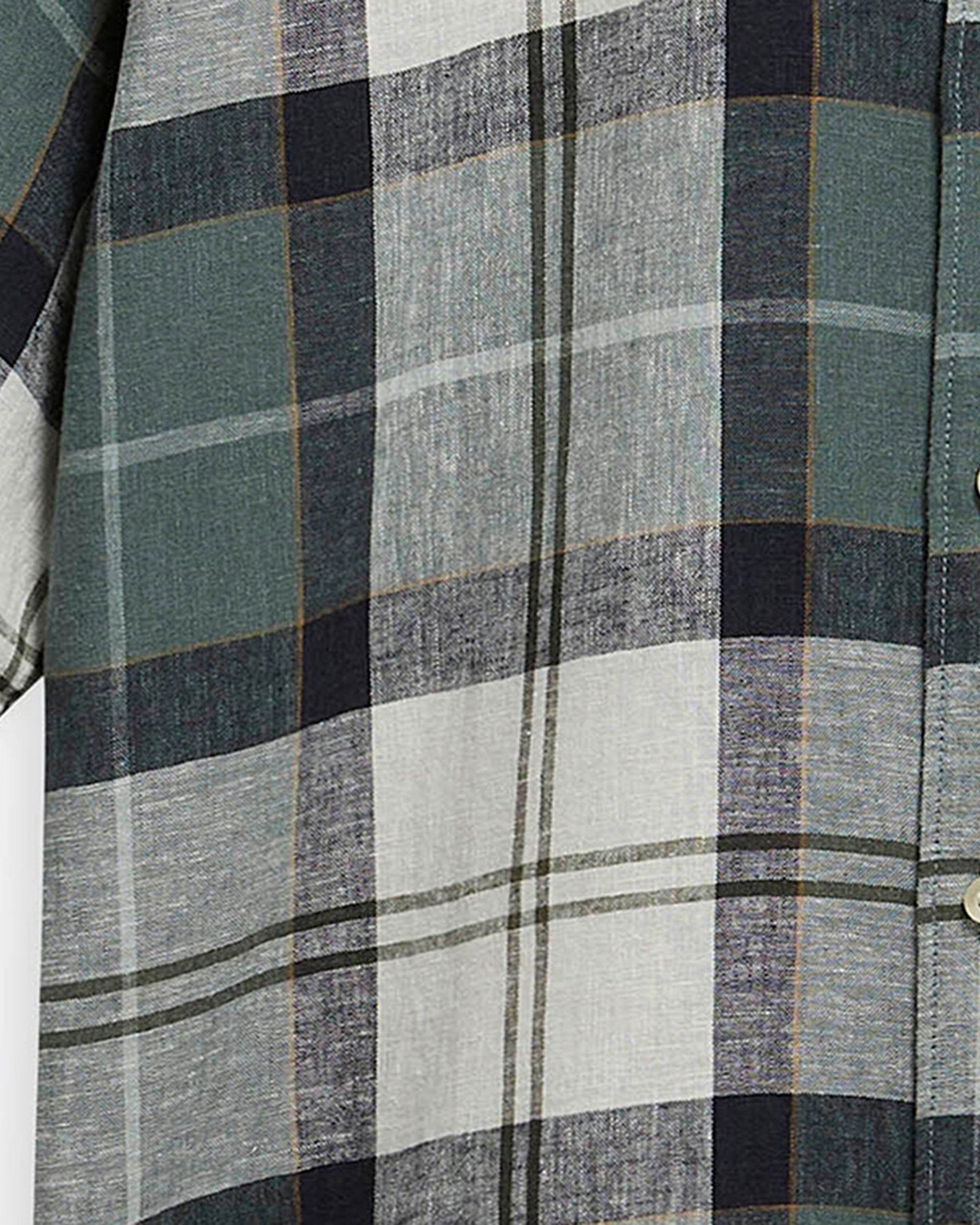Croft Tartan Summer Shirt - Meadow Brook Tartan