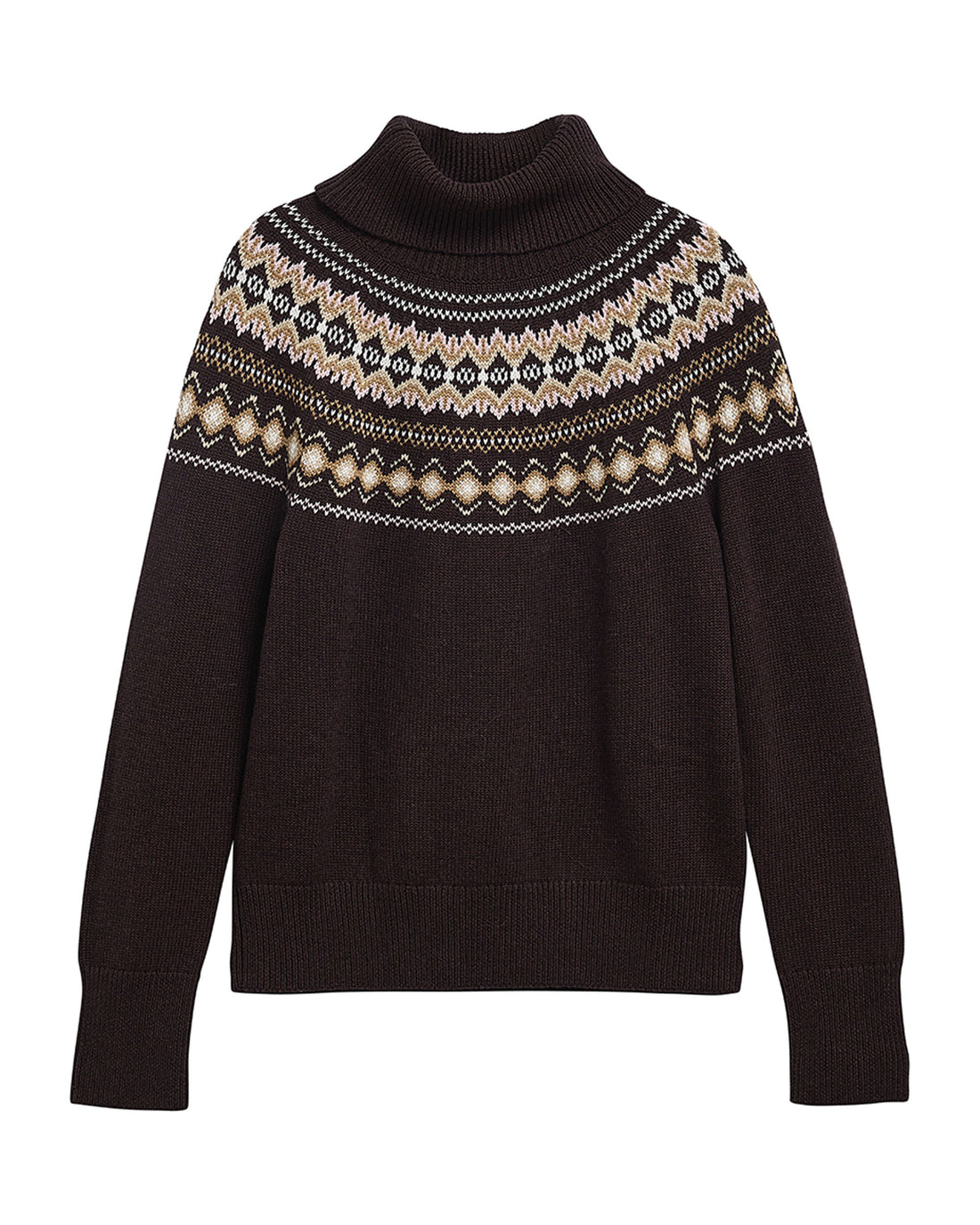 Darwen Knitted Jumper - Seal Brown