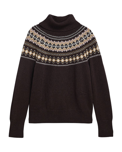 Darwen Knitted Jumper - Seal Brown