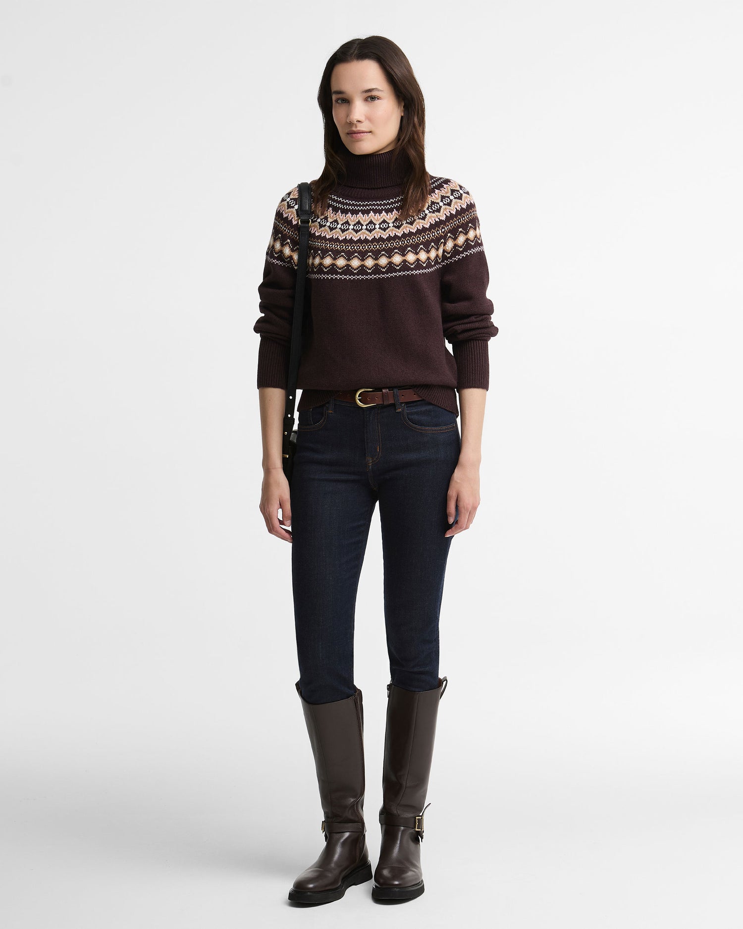 Darwen Knitted Jumper - Seal Brown