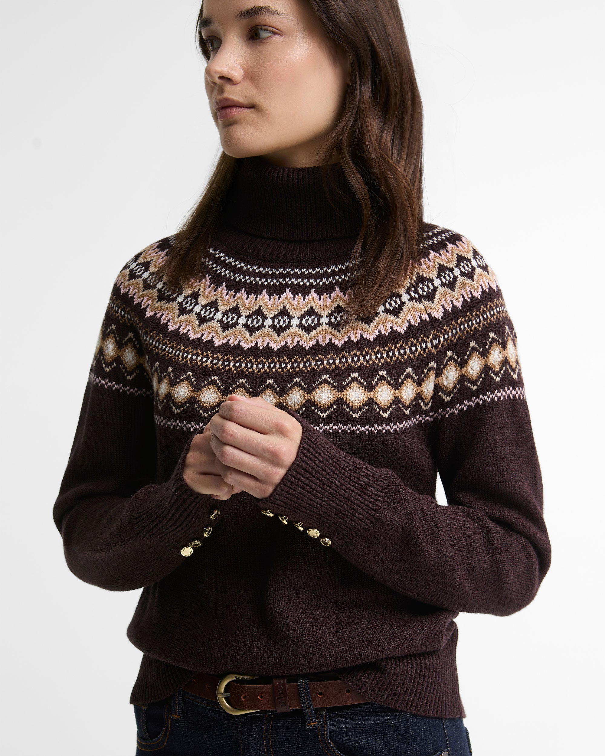 Darwen Knitted Jumper - Seal Brown