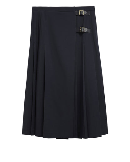 Delilah Midi Skirt - Dark Navy