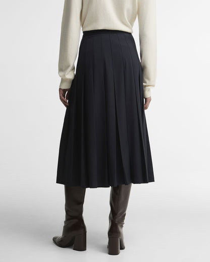 Delilah Midi Skirt - Dark Navy