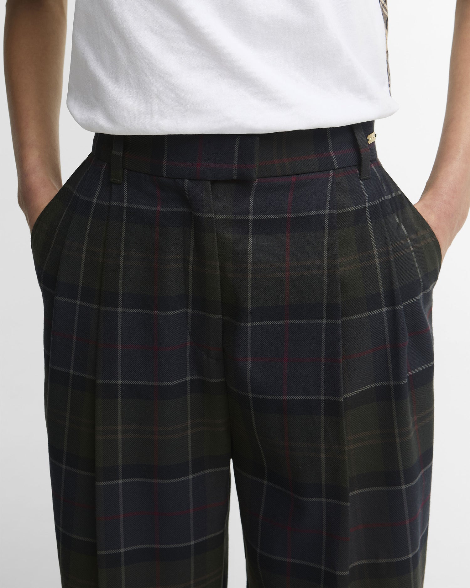 Delilah Trousers - Shadow Classic Tartan