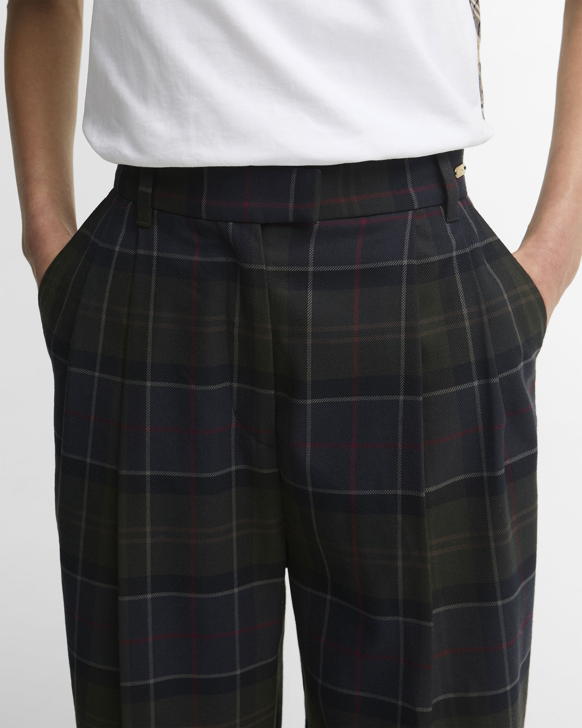 Delilah Trousers - Shadow Classic Tartan