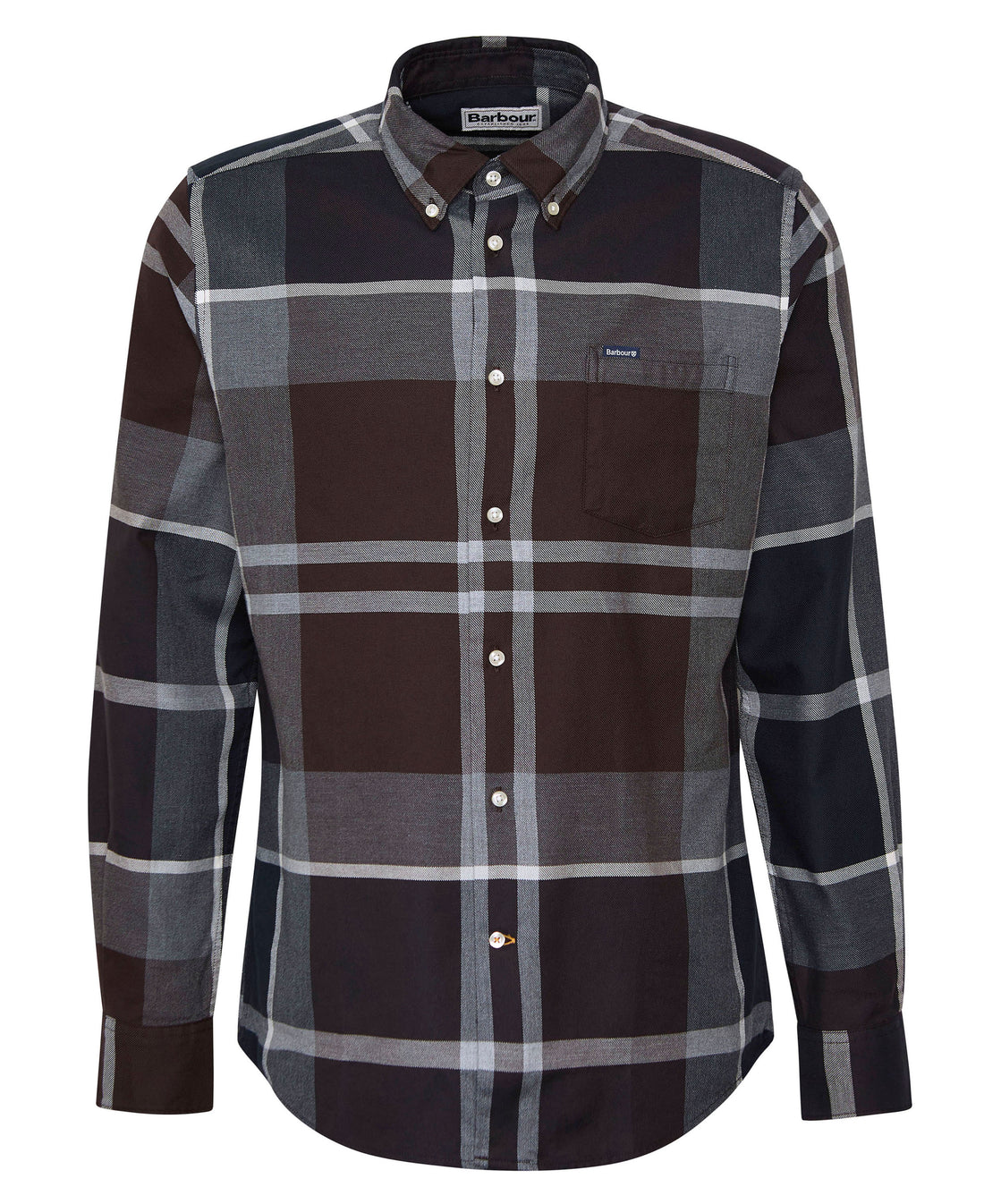 Dunoon Tailored Tartan Shirt - Midnight Oak Tartan