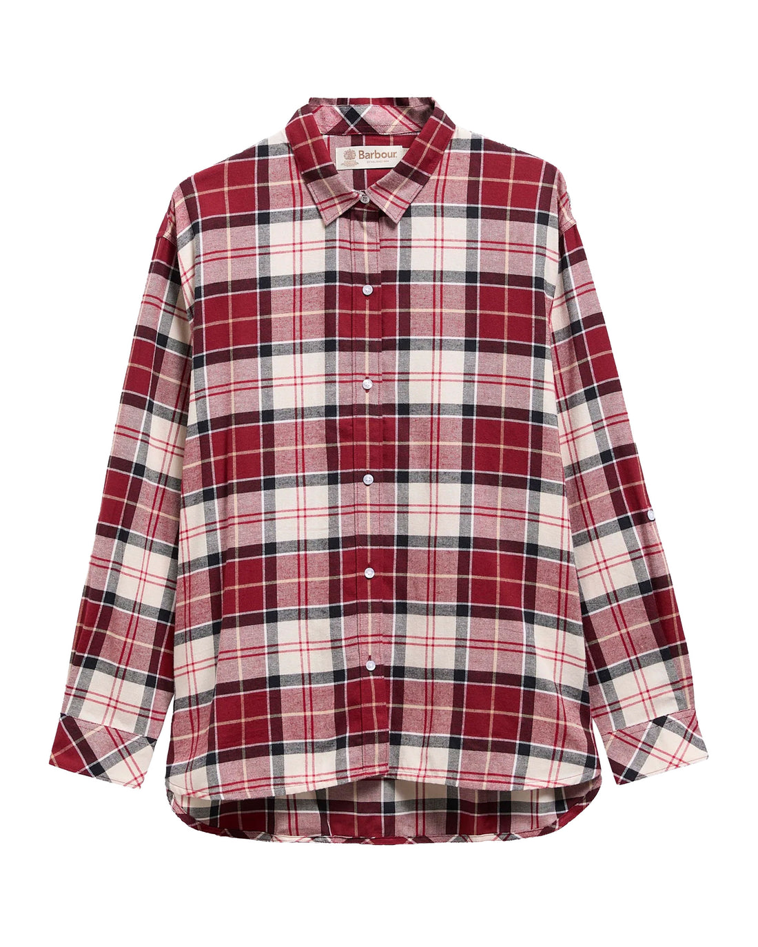 Elishaw Check Shirt - Light Cardinal Tartan