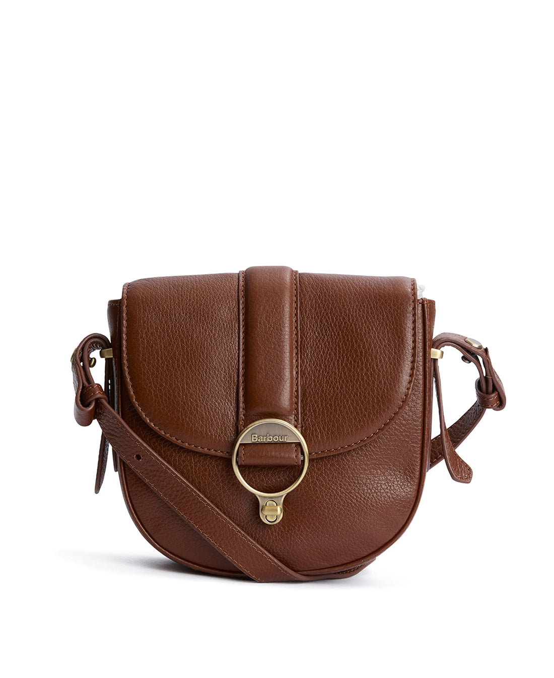 Elm Leather Crossbody Bag - Brown